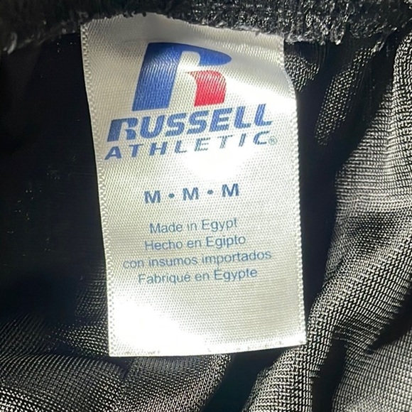 RUSSELL Graphic Browning Black Athletic Shorts - Picture 8 of 8